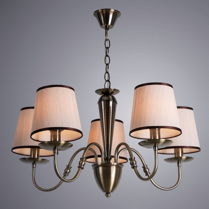 Подвесная люстра Arte Lamp Fiona A3227LM-5AB — фото 2