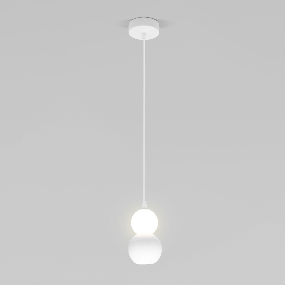 Светильник подвесной Eurosvet Polar 50250/1 LED белый
