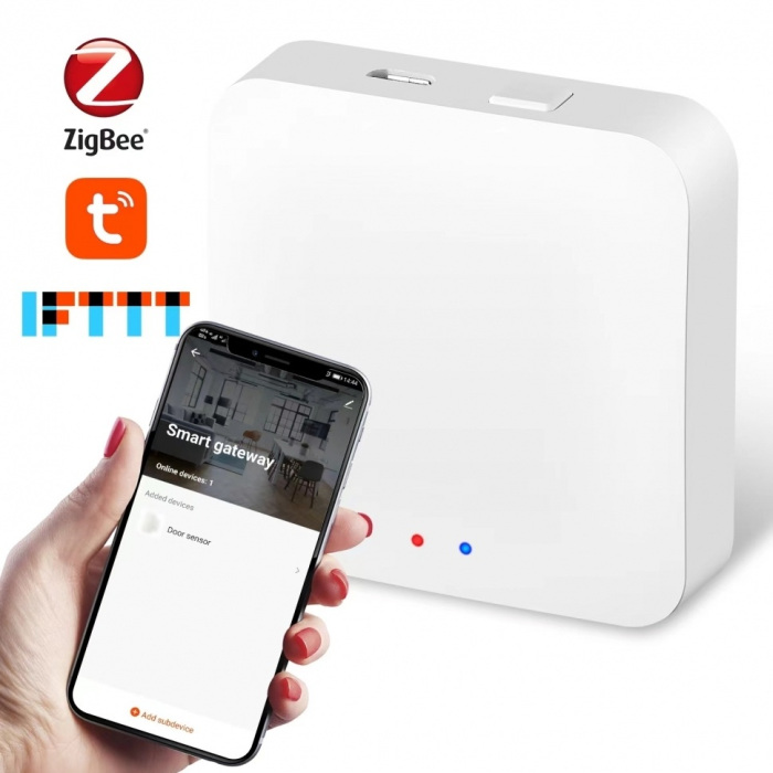 Беспроводной шлюз Zigbee для управления трековыми смарт светильниками iLEDEX TECHNICAL VISION48/22 ZGB 1 — фото 3