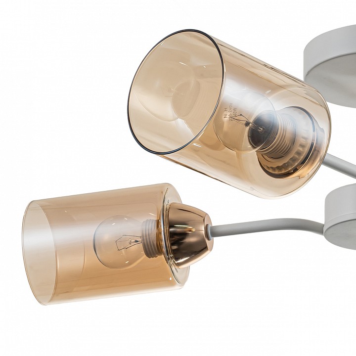Люстра на штанге Escada Vertigo 1131/4P White/Gold — фото 6