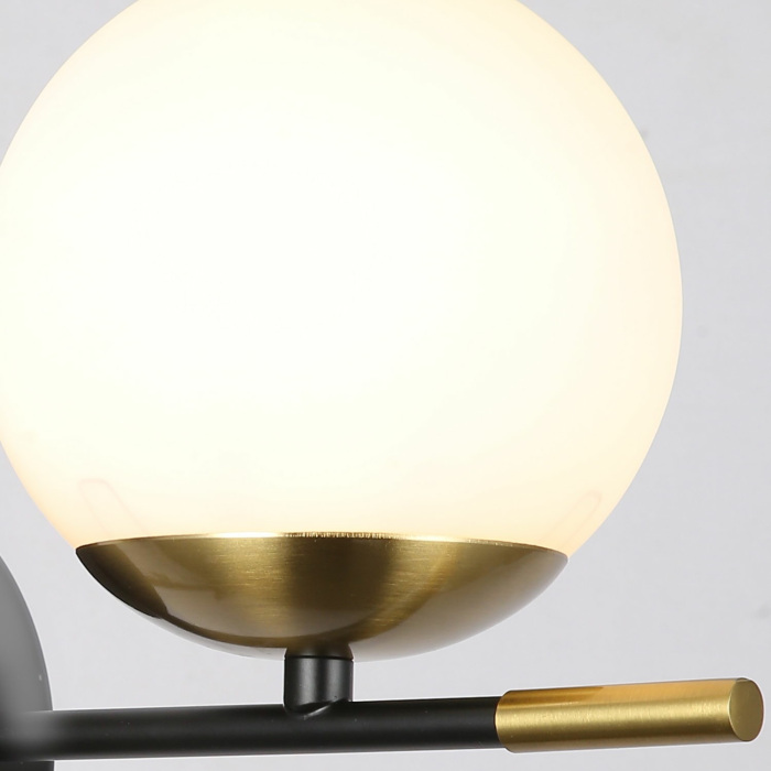 Бра настенное ILLUMICO IL0059-1W-79 BK COP — фото 3