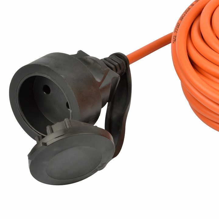 UG /UCK-1N/2x0,75/10M/O IP44 ORANGE Удлинитель силовой в бухте, б/з, 1гнездо, 10м (ПВС 2х0,75), 6A. Оранжевый. TМ Uniel — фото 4