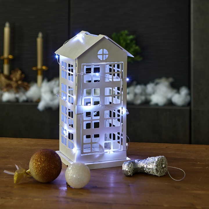 ULD-S1900-020/STB/2AA WHITE IP20 BEADS MINI  Гирлянда светодиодная на батарейках 2AA (не в/к), «Бусины мини», 1,9м.  20 светодиодов. Бе — фото 7