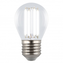 Лампочка светодиодная Яркая A++ LED-G45-4W/4000K/E27/CL GLY01TR