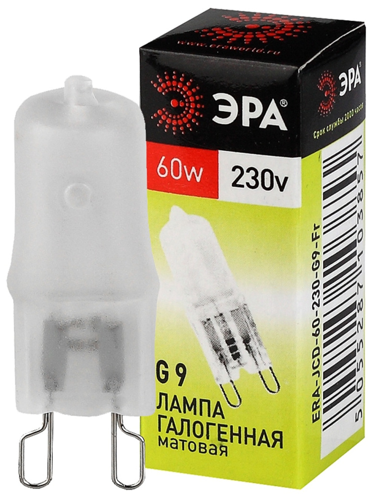 Лампочка галогеновая G9-JCD-60-230V-FR