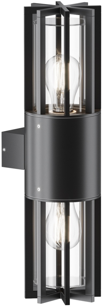Уличный настенный светильник Maytoni Barrel O453WL-02GF