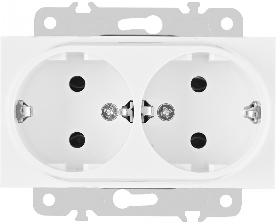 Розетка Arte Milano Am-203 203.40-2.white