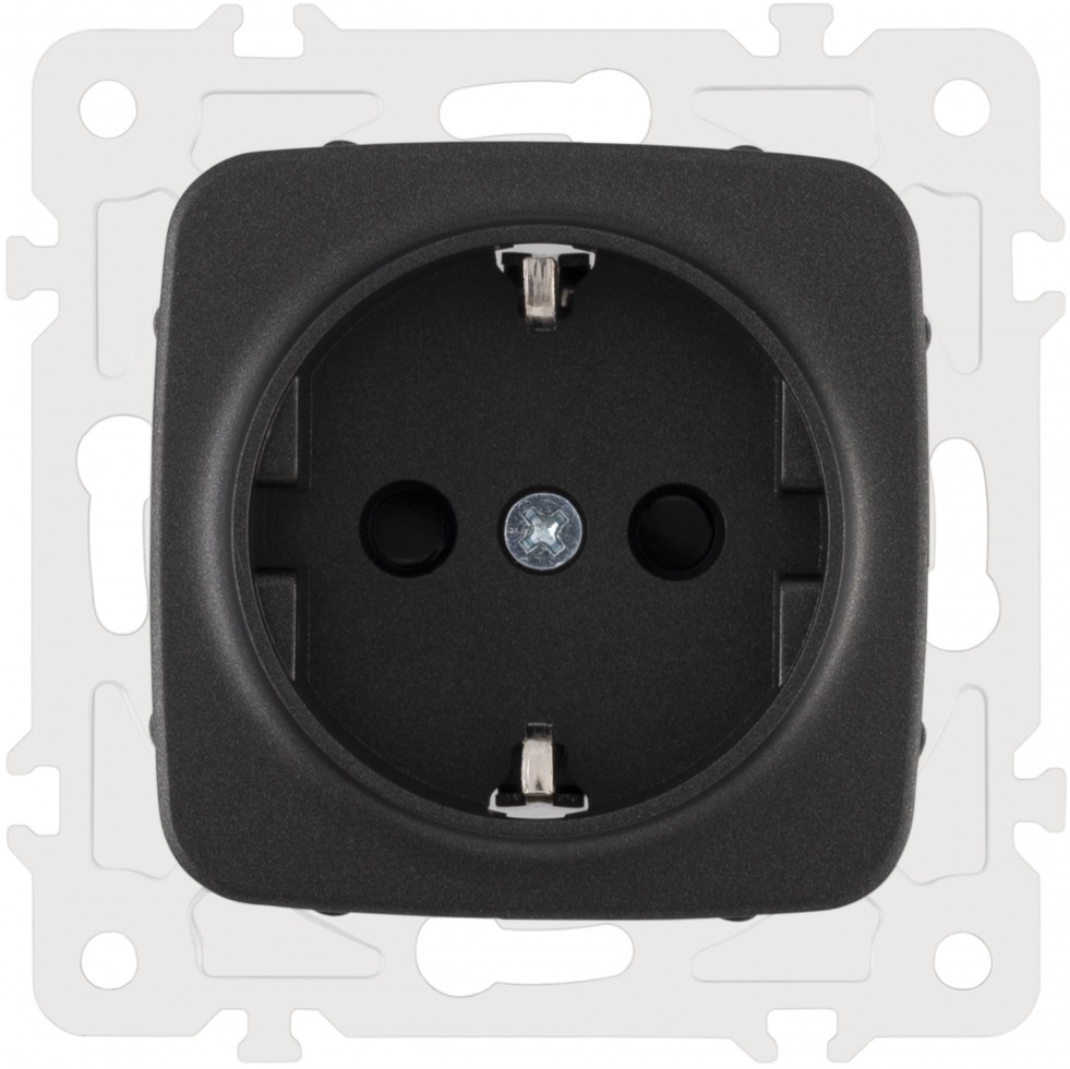 Розетка Arte Milano Am-205 205.40-1.black