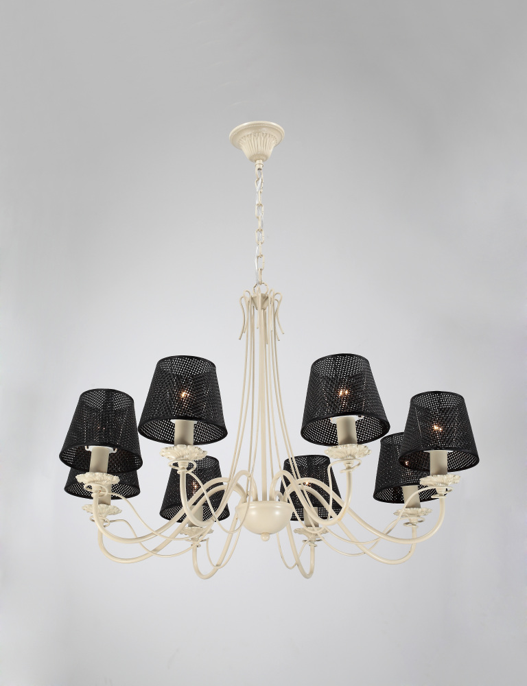 Подвесная люстра Lucia Tucci BRISTOL Bristol 890.8 ivory