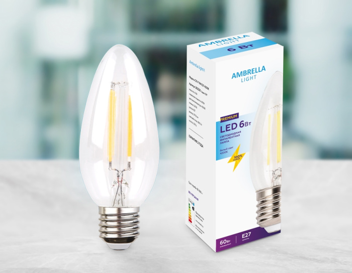 Светодиодная лампа Ambrella Filament 202220 — фото 2