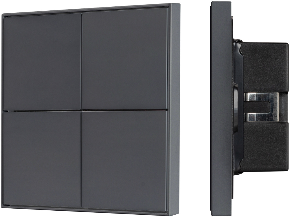 INTELLIGENT ARLIGHT Кнопочная панель KNX-304-23-IN Black 039667