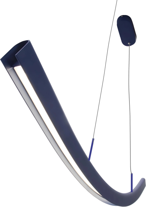 Подвесной светильник Slim MZ31505-1200A-blue — фото 3