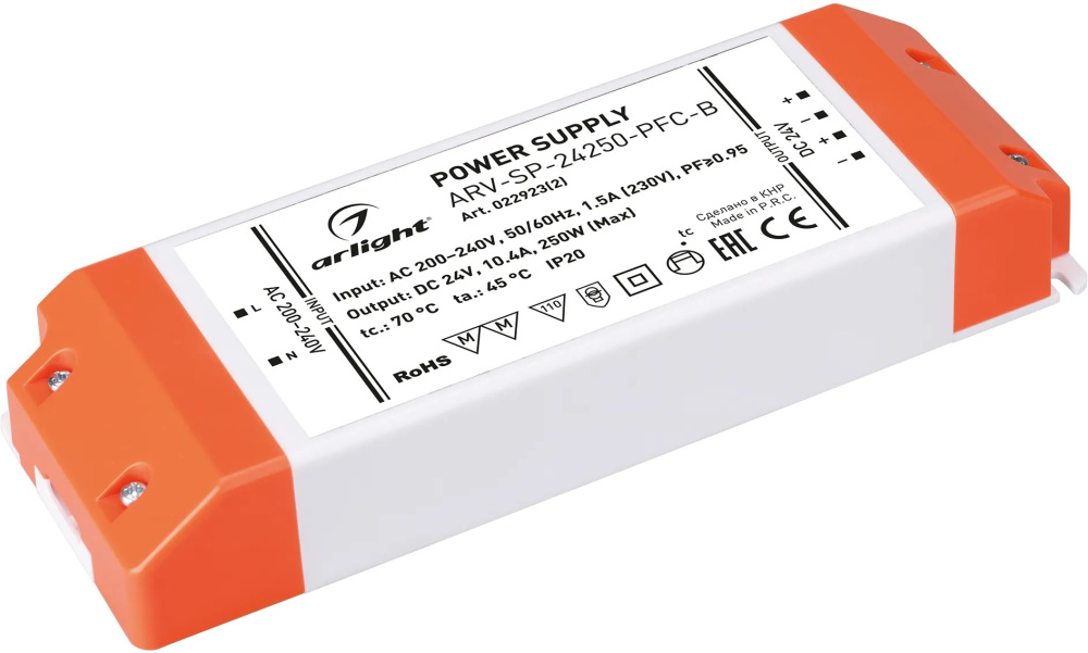 Блок питания ARV-SP-24250-PFC-B 022923(2)