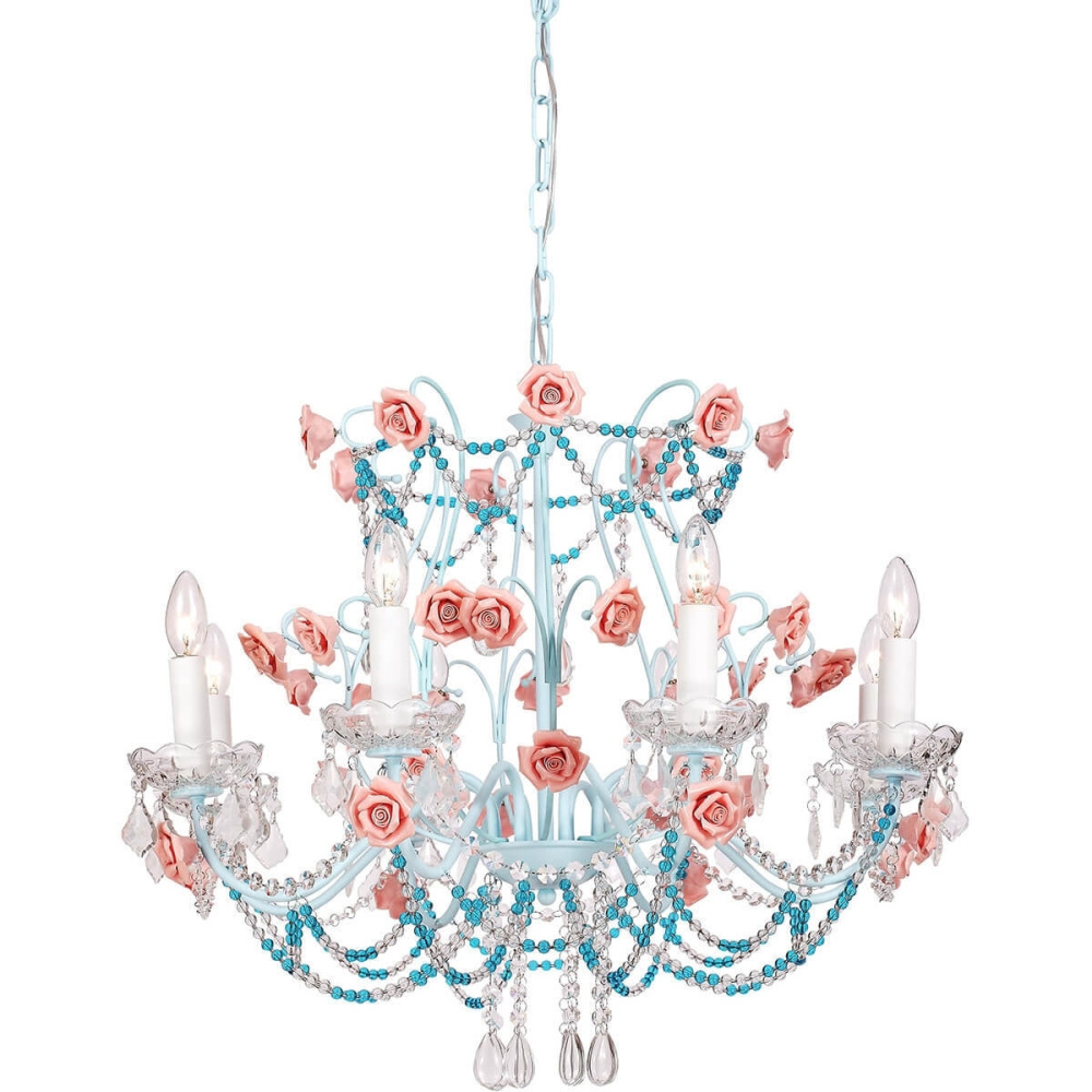 Люстра подвесная с цветочками Lucia Tucci FIORI Fiori di rose 186.8