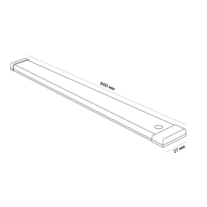 Точечный светильник ULI-F49-8W/4200K SENSOR IP40 SILVER — фото 3