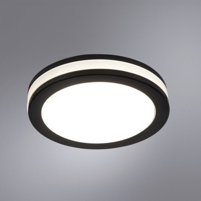 Встраиваемый светильник Arte Lamp Tabit A8430PL-1BK — фото 2