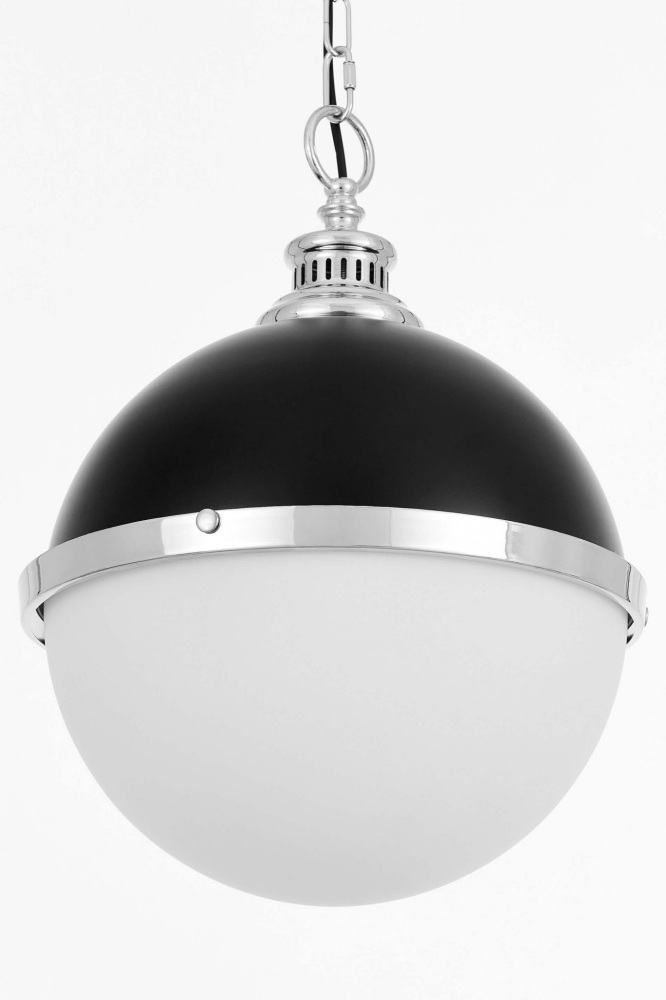 Подвесной светильник Largo LDP 1228-300 BK+CHR
