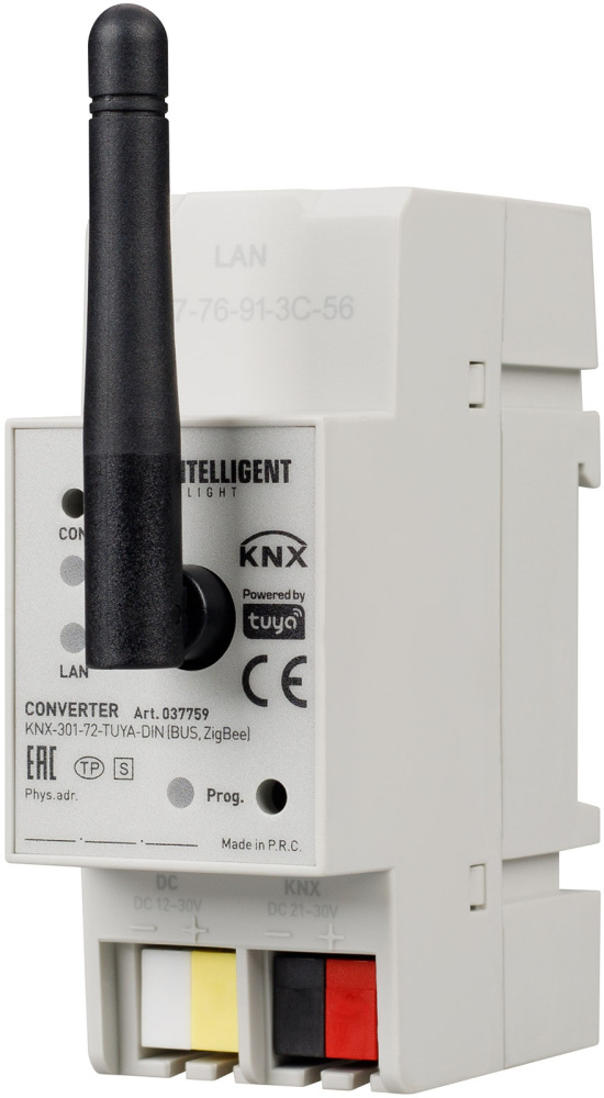 INTELLIGENT ARLIGHT Конвертер KNX-301-72-TUYA-DIN 037759