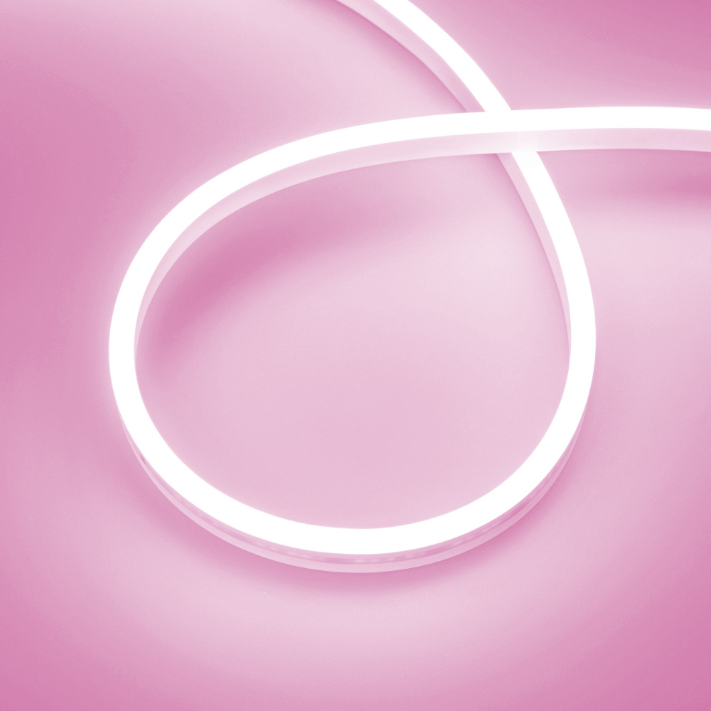 Светодиодная лента герметичная AURORA-PS-A120-12x6mm 24V Pink 036677