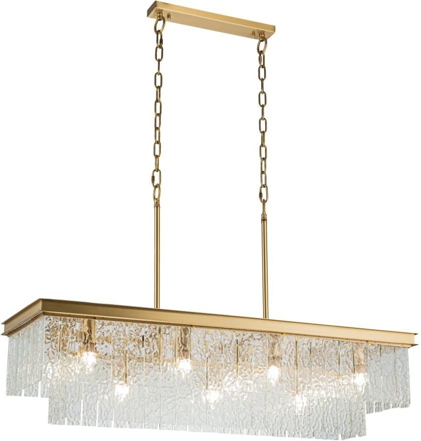 Подвесная люстра Harland 6308-10C BR CL