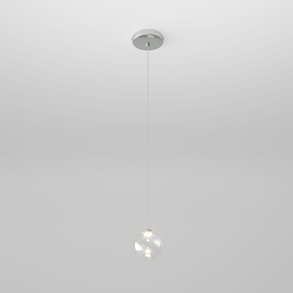 Светильник подвесной Eurosvet Wonder 50234/1 LED прозрачный