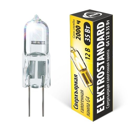 Галогенная лампа Elektrostandard G4 G4 12V35W Super Light сверхъяркая — фото 2