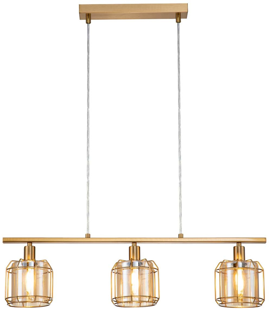 Светильник подвесной Escada Midland 10188/3S Brass