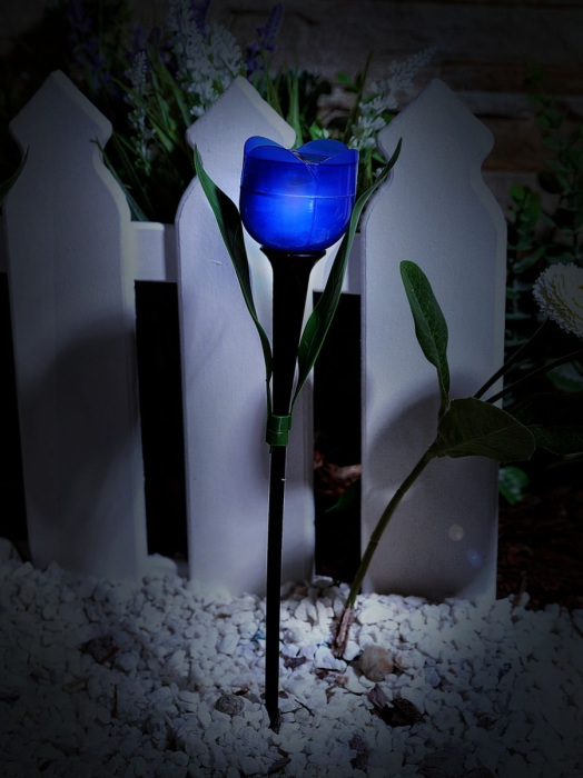 Грунтовый светильник Uniel USL-C-454/PT305 BLUE TULIP — фото 3