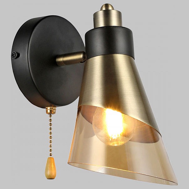 Настенное бра IMEX MD.51902-1-W-BK+AB