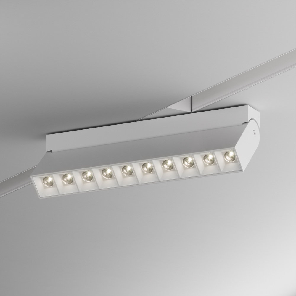 Трековый светильник Points Rot Gravity Maytoni TR015-2-20W3K-W