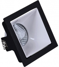 Встраиваемый светильник Reluce 16086-9.0-001PT MR16 BK+WT