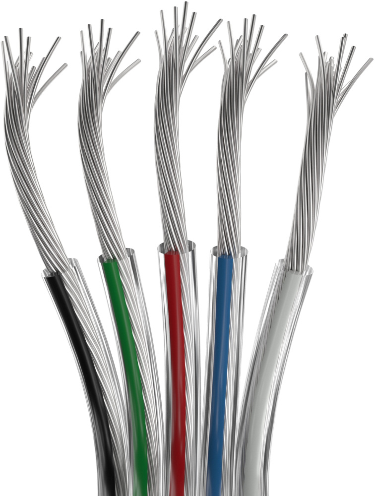 Шлейф питания ARL-22AWG-CLEAR-5Wire-CU 034967