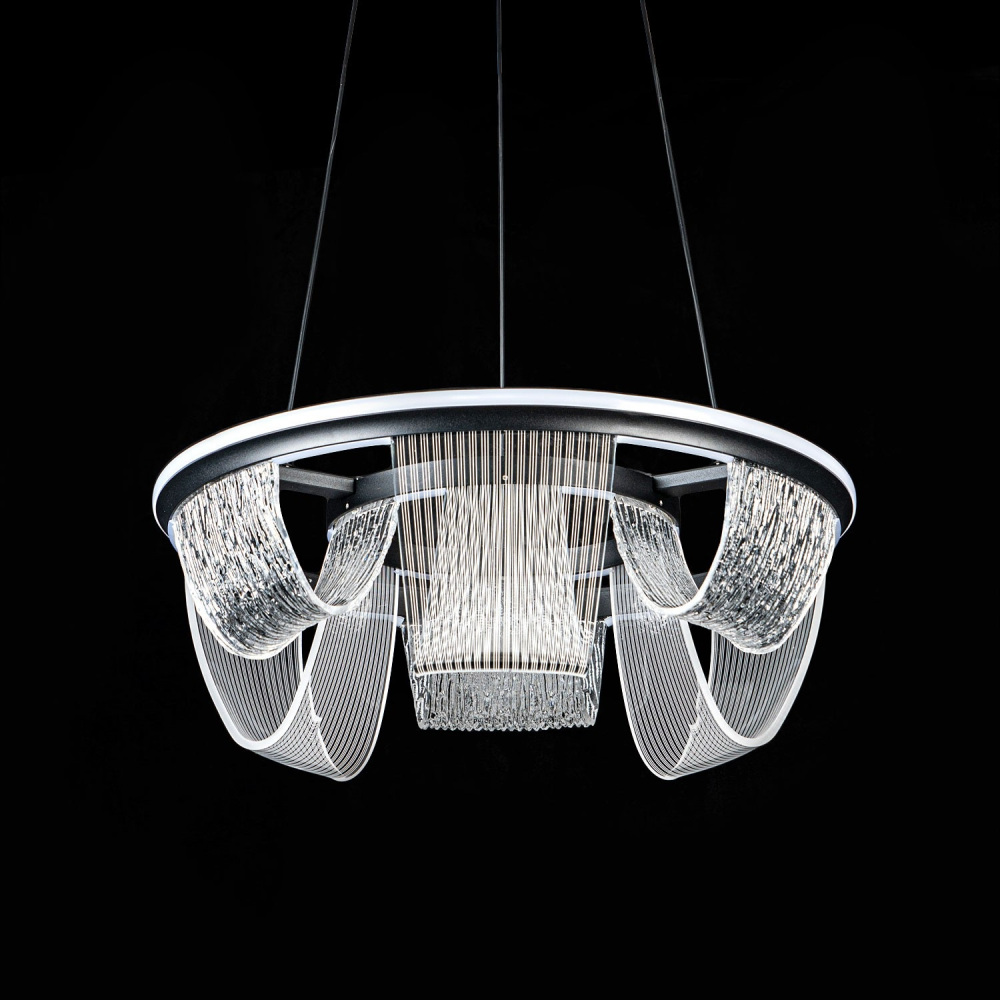 Подвесной светильник LED4U L7706-460 BK — фото 1
