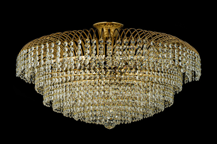 Потолочная хрустальная люстра Arti Lampadari Elba Elba E 1.2.60.100 G — фото 3