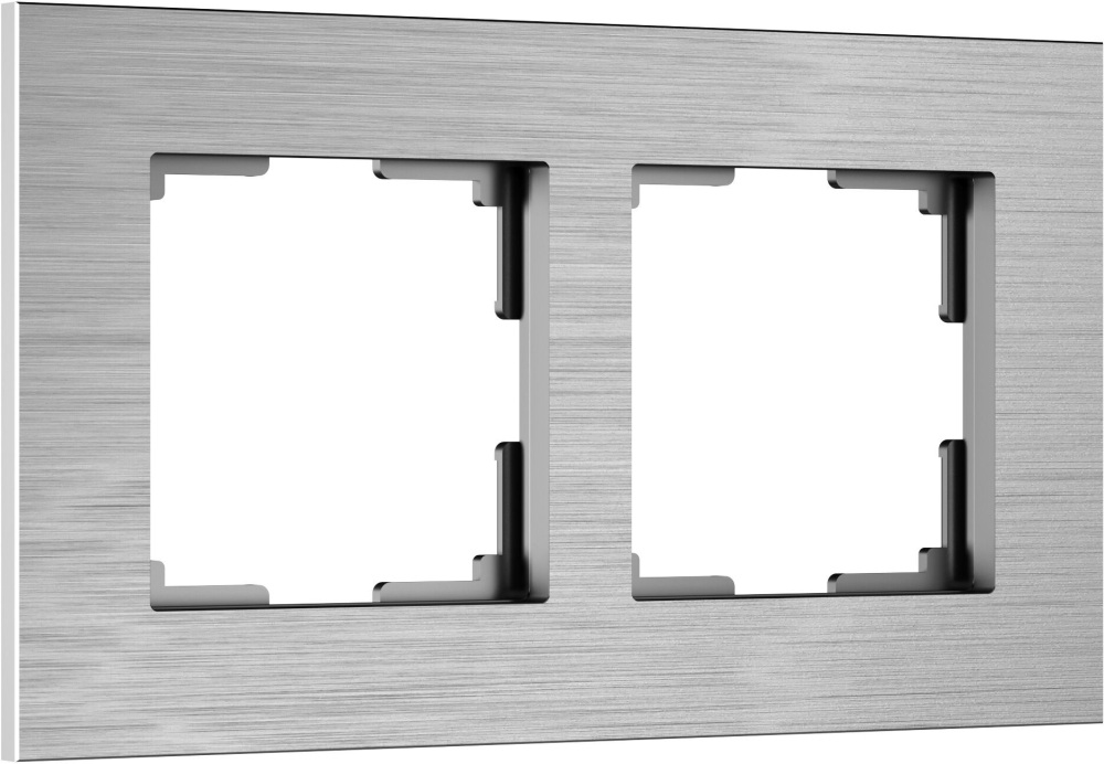 Рамка Werkel W0023506/ Рамка на 2 поста AluMax (алюминий)