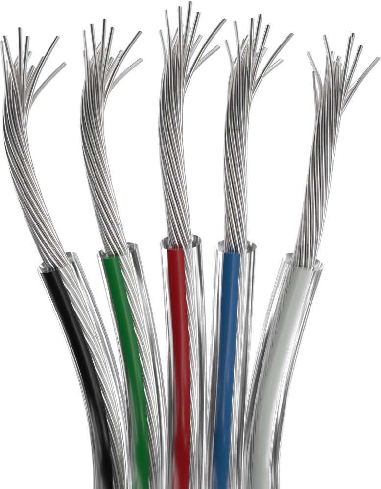 Шлейф питания ARL-20AWG-CLEAR-5Wire-CU 034966
