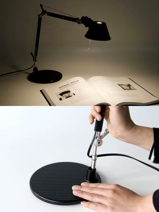 Офисная настольная лампа Tolomeo Micro A011830 — фото 3