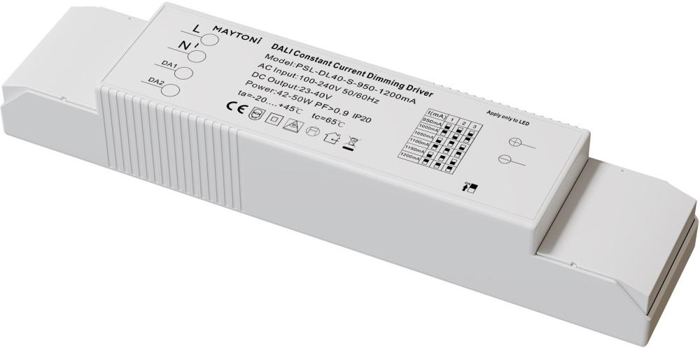 Блок питания Источники питания Dali PSL-DL40-S-950-1200mA