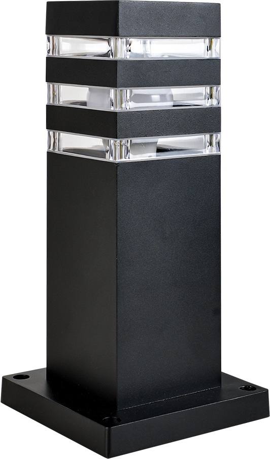 Уличный наземный светильник Arte Lamp Heather A4413FN-1BK — фото 1