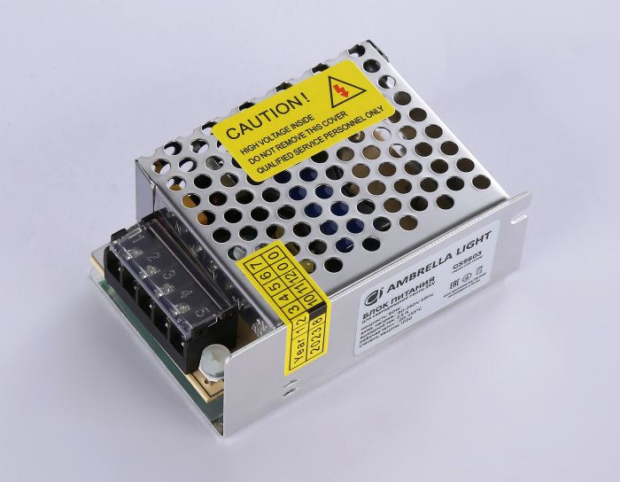 Блок питания для светодиодной ленты 24V 60W Ambrella LED Driver 24V GS9603 — фото 2
