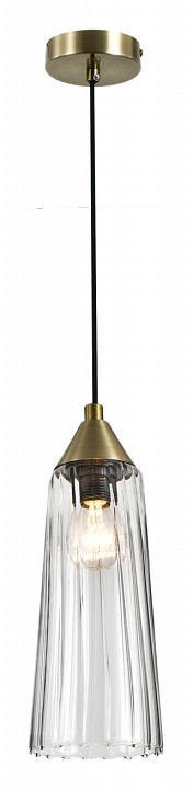 Подвесной светильник Indigo Campana 13028/1P Brass — фото 3