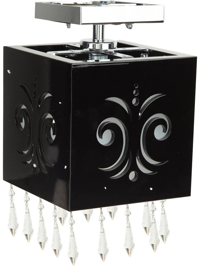 Потолочный светильник Luxury D042/P1 01 V1607 nero