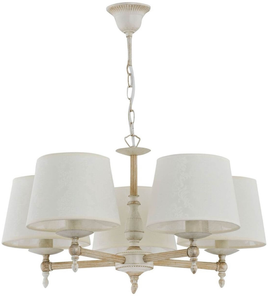 Подвесная люстра Adilux Roksana White 18535