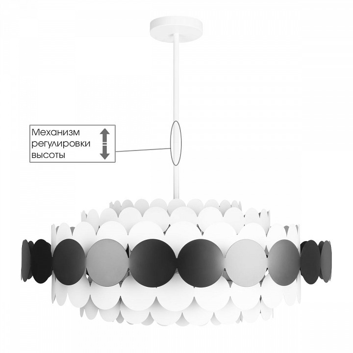 Люстра на штанге Loft it Juicy 10310/M Black — фото 4