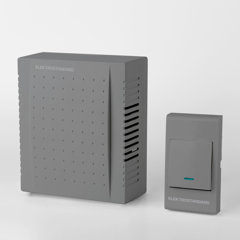 Дверной звонок Elektrostandard DBQ26 DBQ26M WM серый