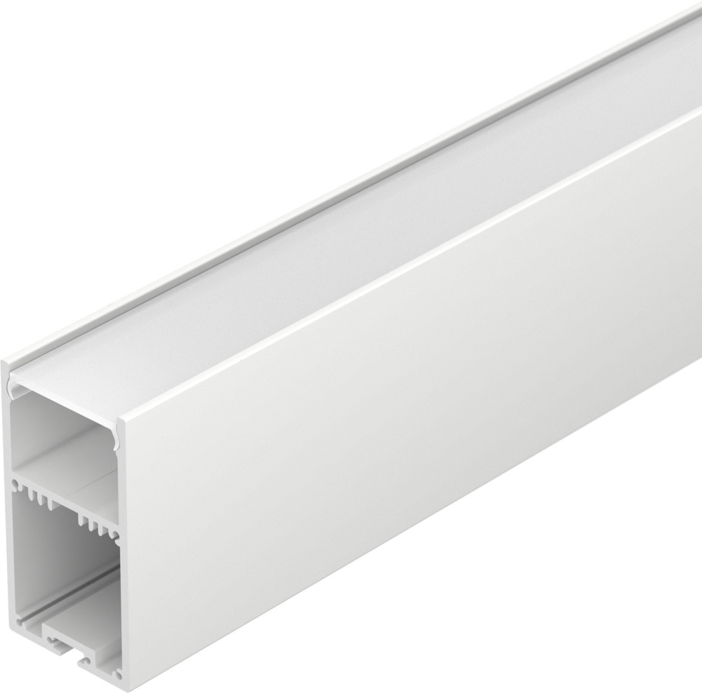Профиль с экраном SL-LINE-3667-2500 WHITE+OPAL 036303