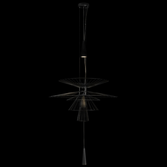Подвесной светильник Star Loft It 10141/600 Black — фото 2