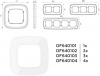 Рамка OMEGA OF640104