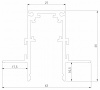 Трек встраиваемый Elektrostandard Slim Magnetic a067503