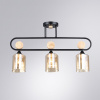 Потолочная люстра Glamore A5076PL-3BK